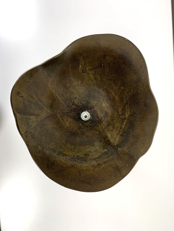 Image 1 of Skulpturaler Leuchter aus Bronze