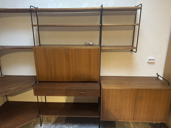 Image 1 of Vintage Omia Hilker Wandsystemschrank