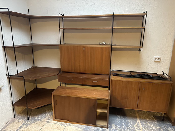 Image 1 of Vintage Omia Hilker Wandsystemschrank