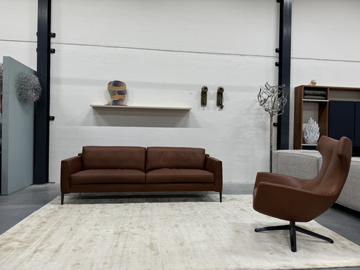 Design Auf Lager Heelz 4-Sitzer Sofa Cera Canyon Leder