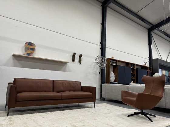 Image 1 of Design Auf Lager Heelz 4-Sitzer Sofa Cera Canyon Leder