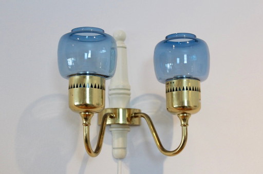 Schwedische T-526 Wandlampe von Hans Agne Jakobsson