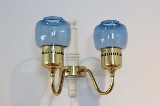 Image 1 of Schwedische T-526 Wandlampe von Hans Agne Jakobsson