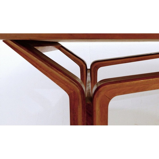 Image 1 of Mid Century Esstisch aus Holz, Italien 1960er Jahre
