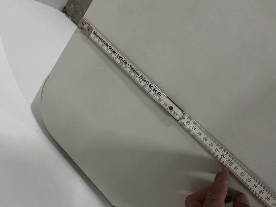 Image 1 of Hörst Brüning Seltene Anrichte von Kill International Weiß Aluminium 230 Breit