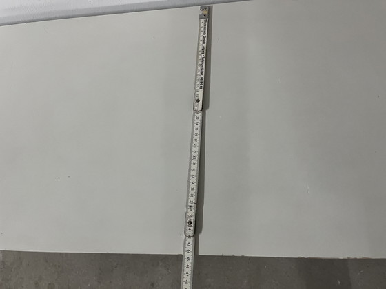 Image 1 of Hörst Brüning Seltene Anrichte von Kill International Weiß Aluminium 230 Breit