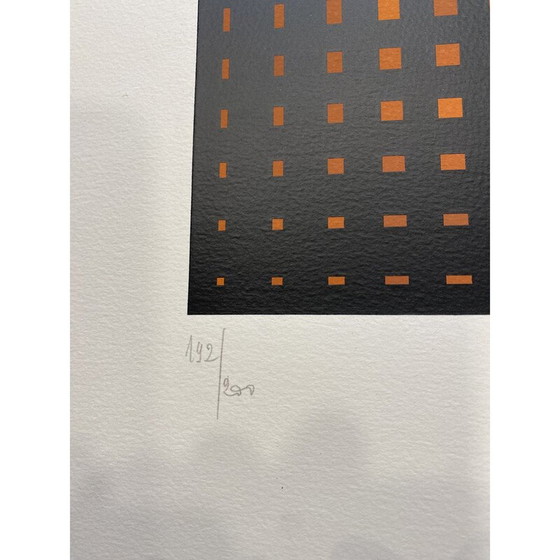 Image 1 of Vintage-Siebdruck "J.F. Kennedy" in Farben auf Velin von Yvaral, 1979