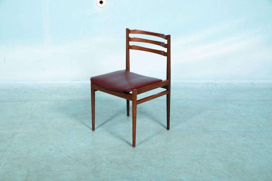 Image 1 of Vintage Design (Schreibtisch) Stuhl Teak, 1960er Sperrholz
