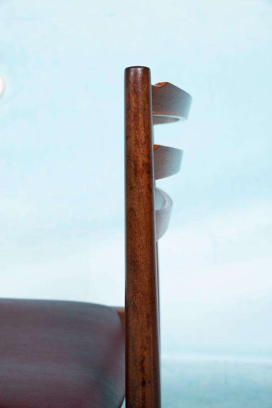 Image 1 of Vintage Design (Schreibtisch) Stuhl Teak, 1960er Sperrholz