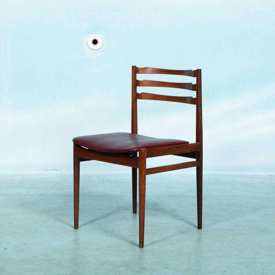 Image 1 of Vintage Design (Schreibtisch) Stuhl Teak, 1960er Sperrholz