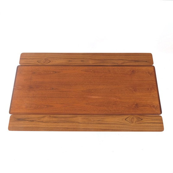 Image 1 of Skandinavischer Vintage-Couchtisch mit Ausziehplatte, 1960