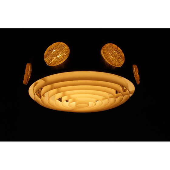 Image 1 of Klassische dänische Metall-Hängeleuchte, 1970