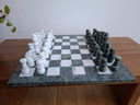 Großes Xl-Marmor-Schach-Set