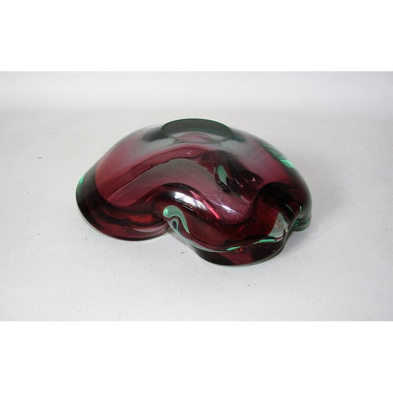 Image 1 of Alter Aschenbecher von Plavio Poli für Seguso Murano, 1970er Jahre