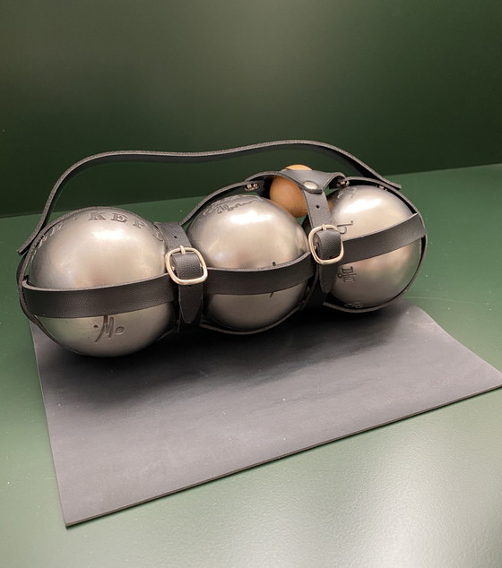 Image 1 of Jean-Michel Alberola Boule-Spiel "Astronomie Populaire", 1980er Jahre