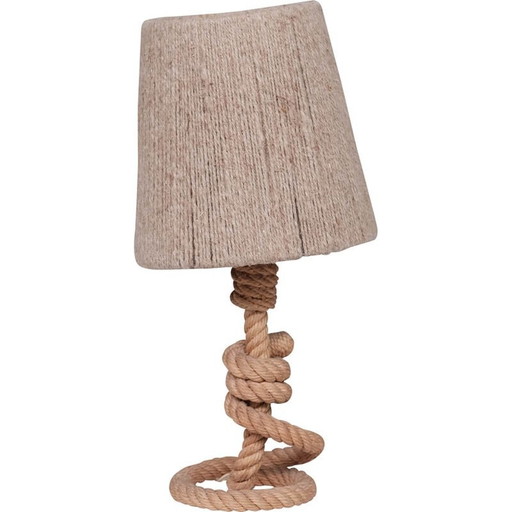 Französische Vintage-Seil-Tischlampe, 1960er Jahre