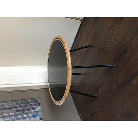 Image 1 of Vintage Couchtisch aus Glas und Stahl von Rohé Noordwolde, 1950