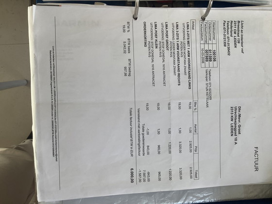 Image 1 of Montis Bank Lima mit 2x Fußhocker