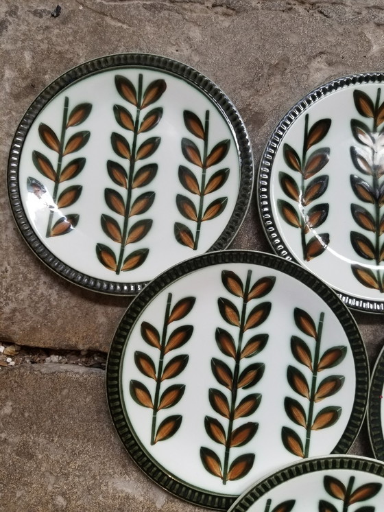 Image 1 of 6x Vintage Teller Boch Vintage