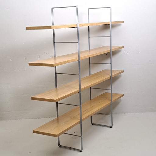 2x Niels Gammelgaard Vintage Eichenholz-Schrank