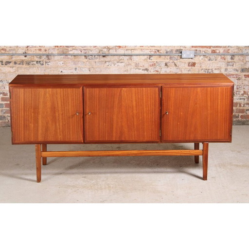 Mid Century Teakholz-Anrichte von Ole Wanscher, Dänemark, 1960er Jahre