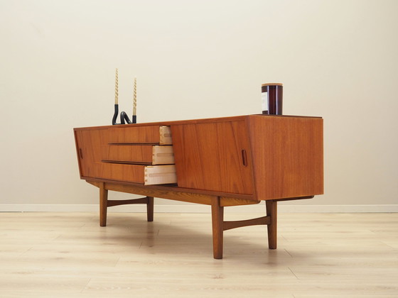 Image 1 of Anrichte aus Teakholz, Dänisches Design, 1960er Jahre, Produktion: Dänemark