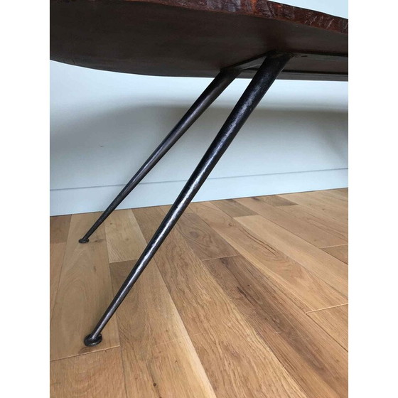 Image 1 of Vintage Couchtisch aus exotischem Holz, 1950