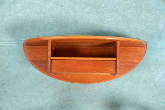 Image 1 of Dänische Design-Wandkonsole Teak, Kai Kristiansen