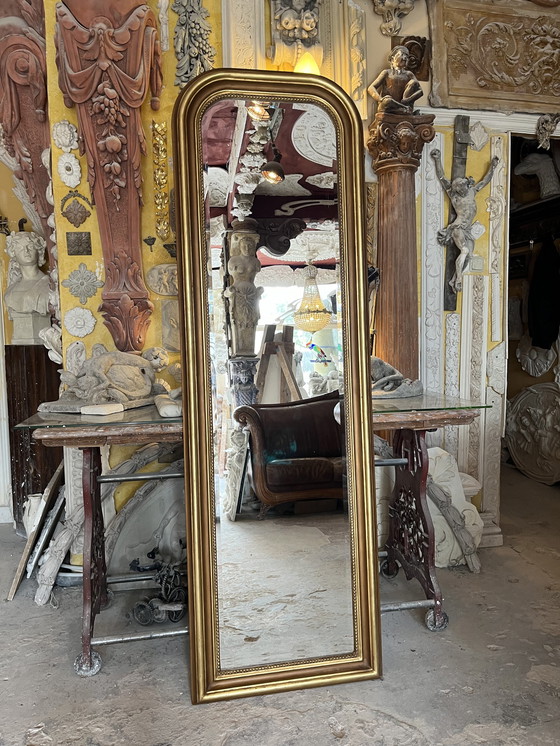 Image 1 of Vintage Vergoldeter Penant Spiegel Gold