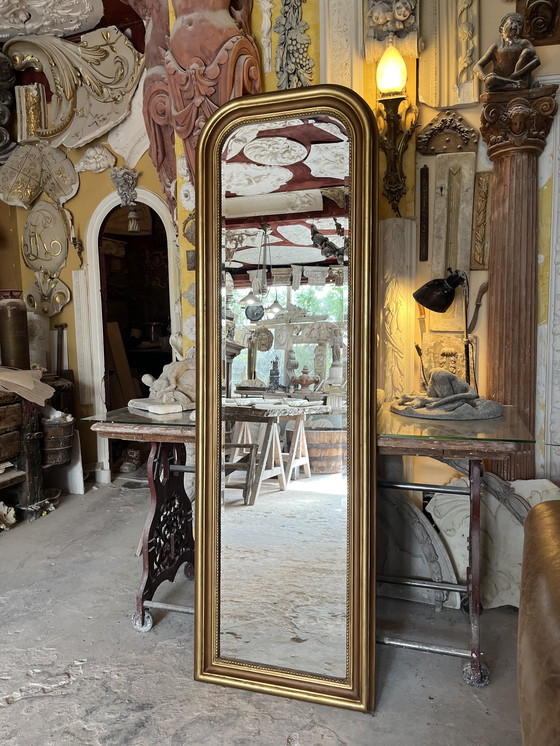 Image 1 of Vintage Vergoldeter Penant Spiegel Gold