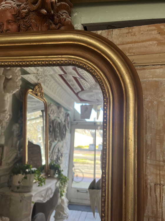 Image 1 of Vintage Vergoldeter Penant Spiegel Gold