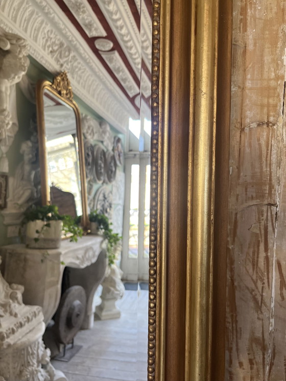 Image 1 of Vintage Vergoldeter Penant Spiegel Gold