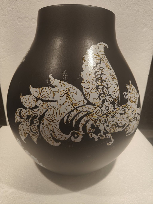 Ikea Jonsberg Vase von Hella Jongerius Schwarz