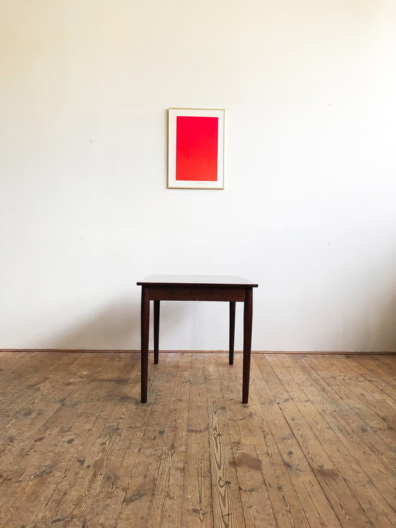 Image 1 of Ausziehbarer Mid Century Drop Leave Esstisch aus Palisander, Modell 227 von Arne Vodder für Sibast