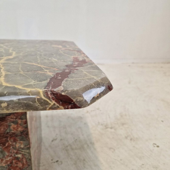 Image 1 of Vintage Marmor Couchtisch, Italien 1980