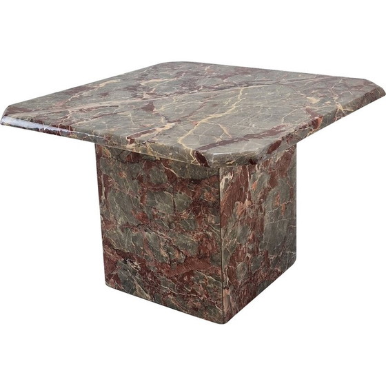 Image 1 of Vintage Marmor Couchtisch, Italien 1980