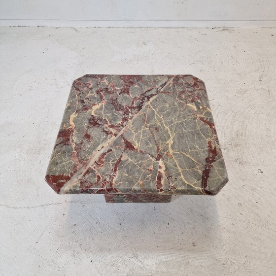 Image 1 of Vintage Marmor Couchtisch, Italien 1980