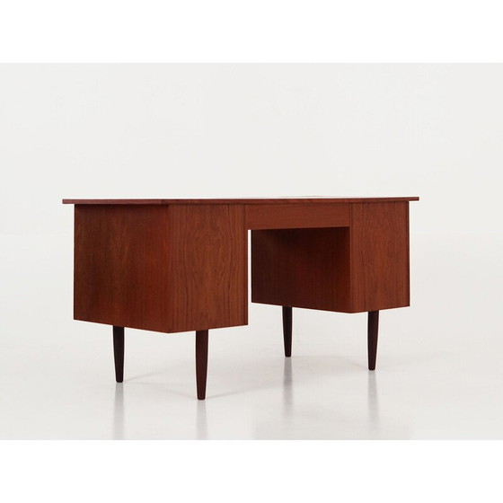 Image 1 of Vintage Teakholz Schreibtisch, Dänemark 1970er