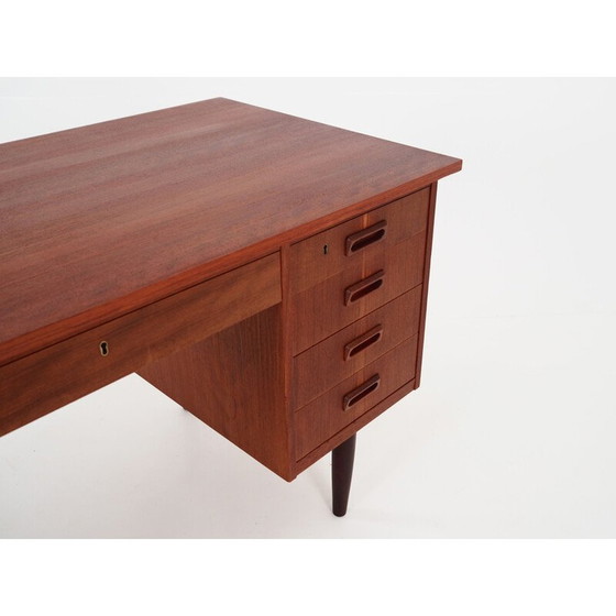 Image 1 of Vintage Teakholz Schreibtisch, Dänemark 1970er