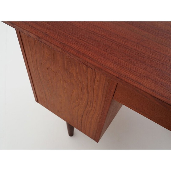 Image 1 of Vintage Teakholz Schreibtisch, Dänemark 1970er