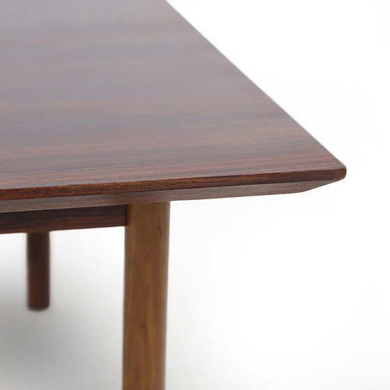 Image 1 of Viereckiger Couchtisch aus Massivholz, 1960