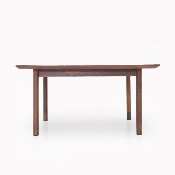 Image 1 of Viereckiger Couchtisch aus Massivholz, 1960