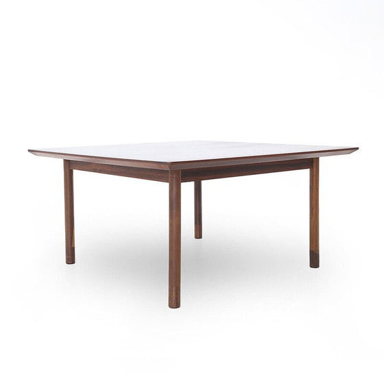 Image 1 of Viereckiger Couchtisch aus Massivholz, 1960