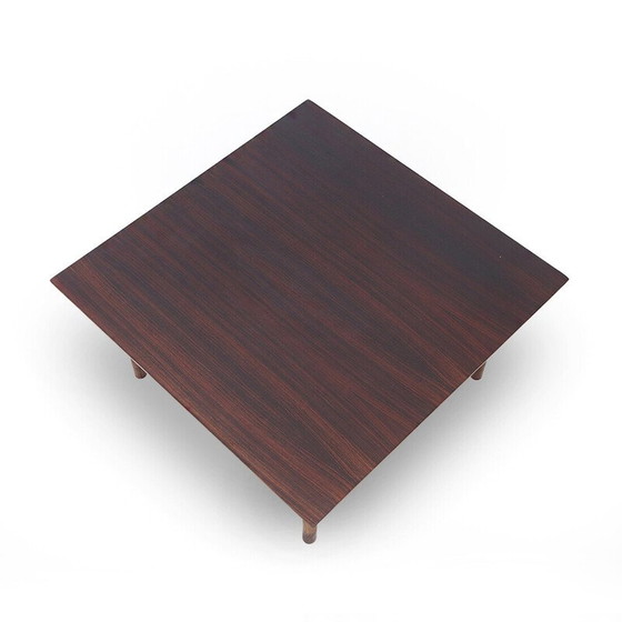 Image 1 of Viereckiger Couchtisch aus Massivholz, 1960
