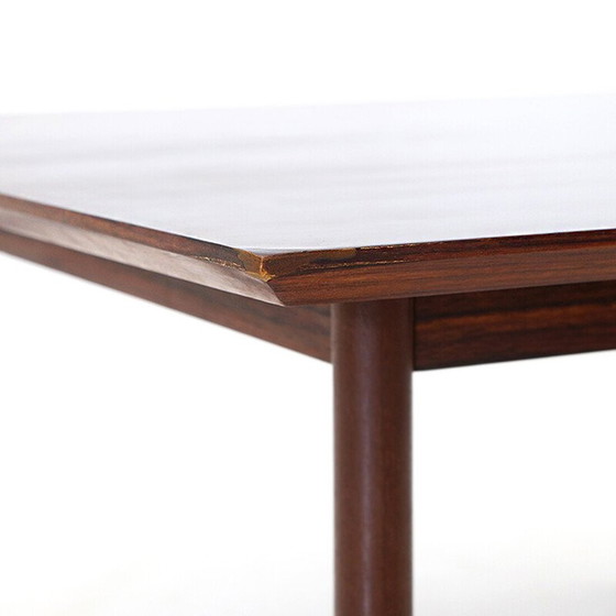 Image 1 of Viereckiger Couchtisch aus Massivholz, 1960