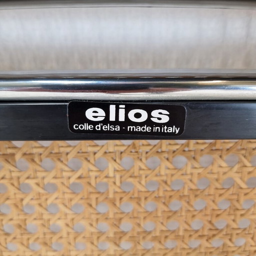 Paar vintage Klappstühle "Elios" von Colle d'Elsa, Italien 1980