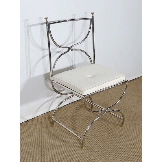 Image 1 of Vintage Esszimmergarnitur Modell Savonarole von Maison Jansen, Frankreich 1960