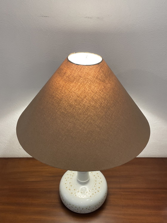 Image 1 of Tischlampe / Stehlampe, Royal Copenhagen, Keramik in Faux Bamboo Stil, 1960'S Dänemark