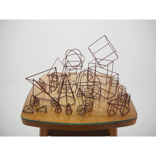 Alte geometrische Formen aus Stahl, 1940