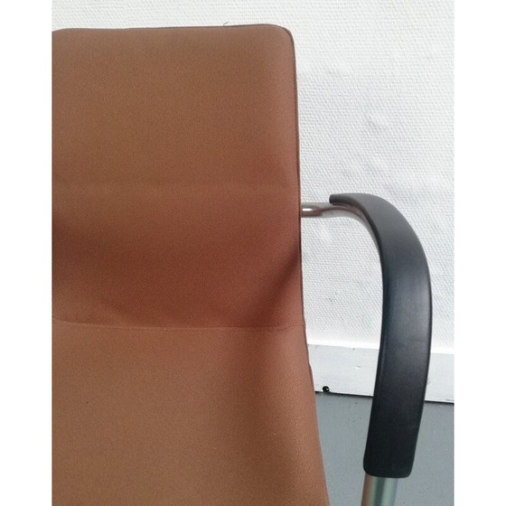 Image 1 of Vintage 8500 Kusch Co Bürostuhl in braunem Stoff